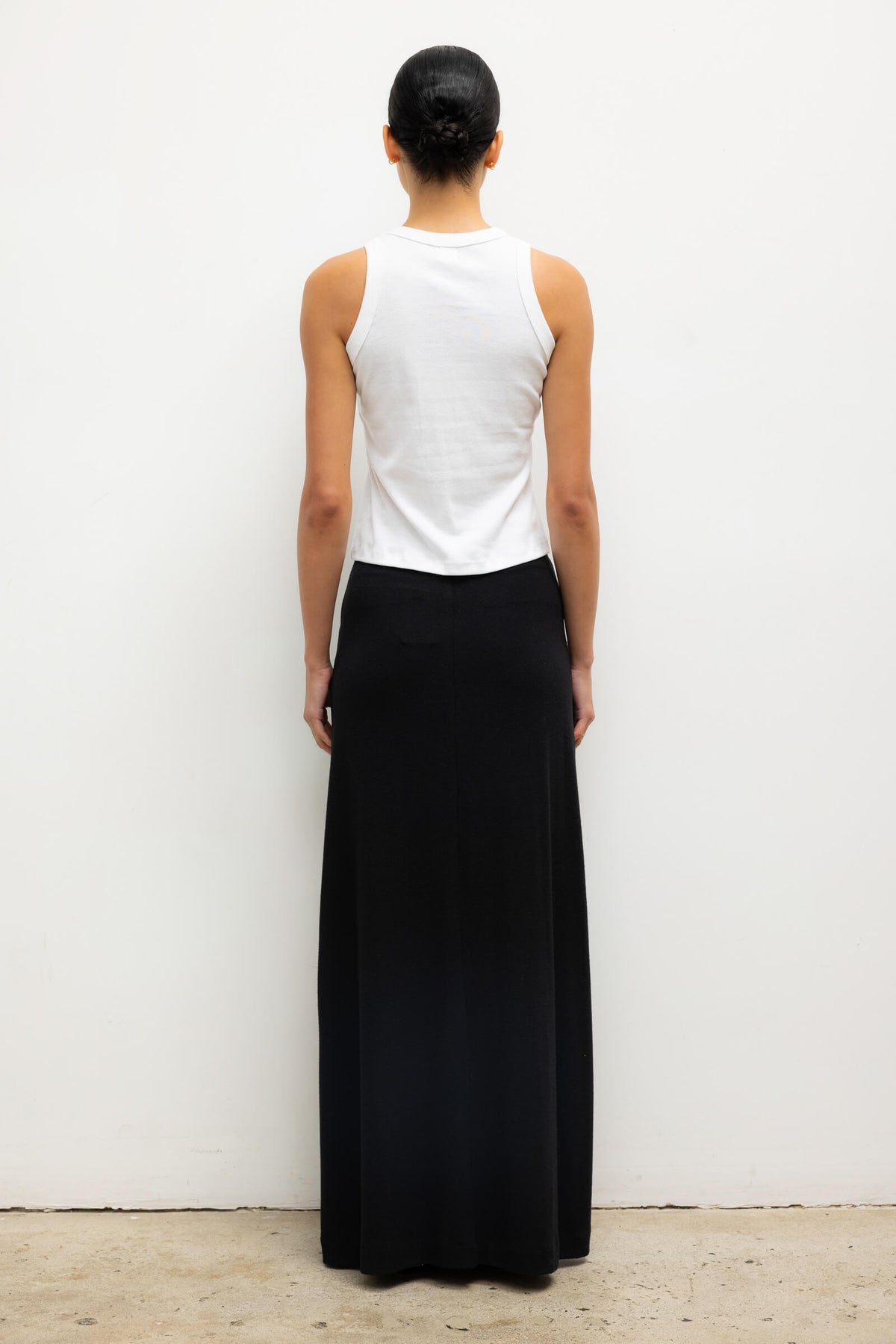 Lauren High Waist Maxi Skirt - Black - Image 6