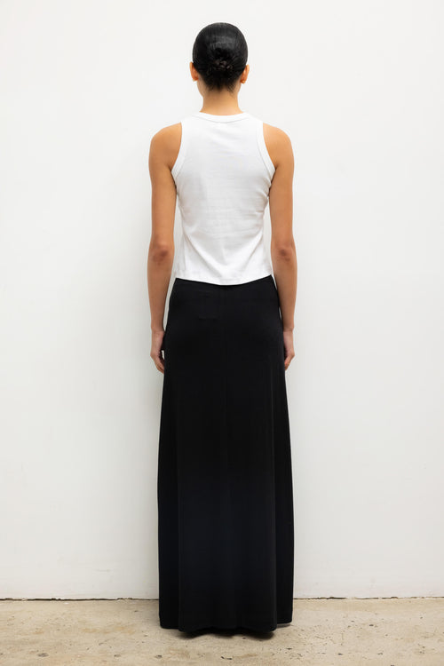 Lauren High Waist Maxi Skirt - Black - Image 6