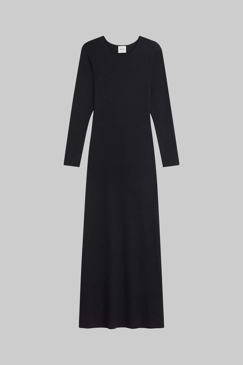 Lauren Long Sleeve Maxi Dress - Black - Image 2