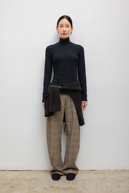 Lauren Long Sleeve Turtleneck - Black - Image 3