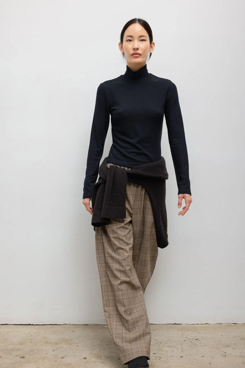 Lauren Long Sleeve Turtleneck - Black - Image 4