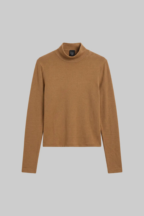 Lauren Long Sleeve Turtleneck - Tortoise - Image 2