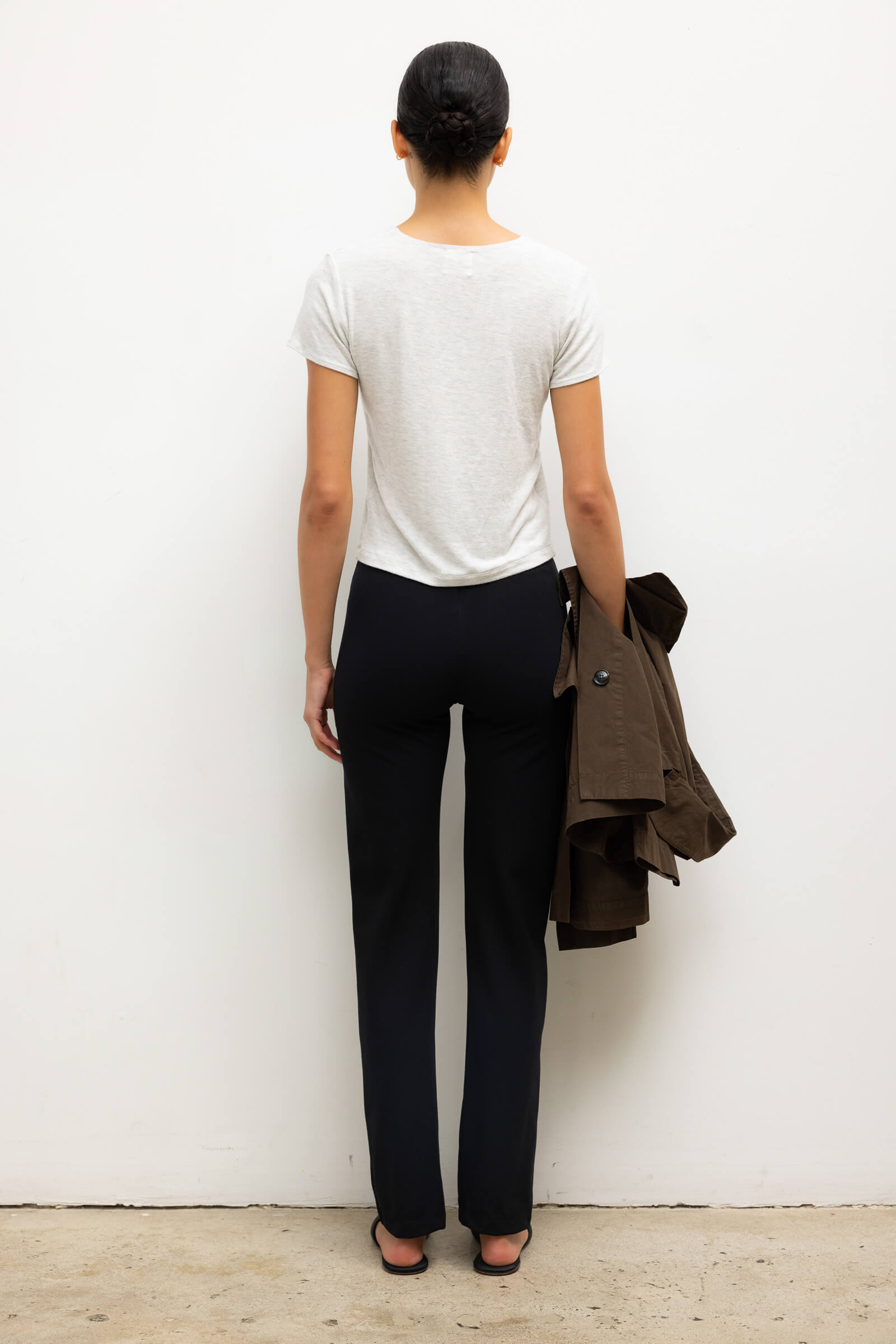 Rio High Waist Straight Pant