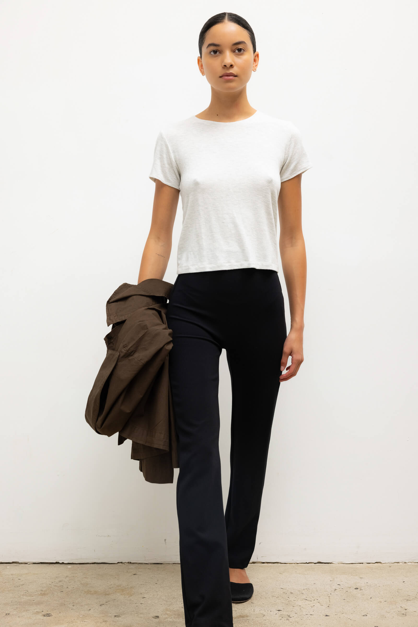 Rio High Waist Straight Pant