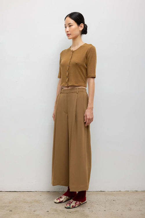 Lauren Mid Sleeve Cardigan - Tortoise - Image 6