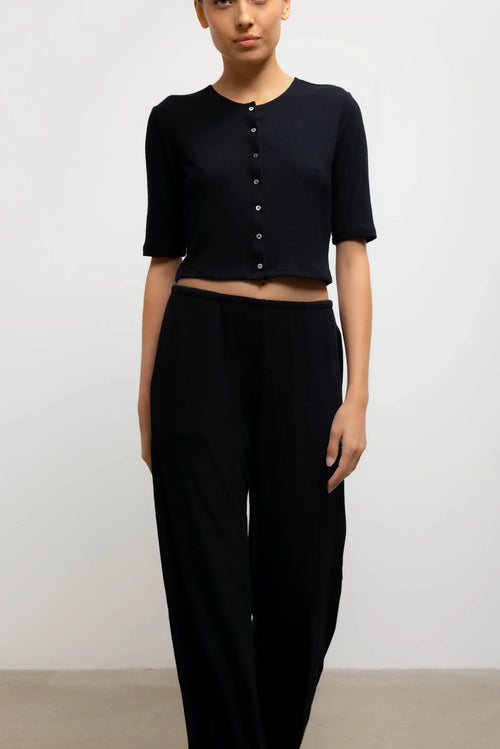Lauren Pocket Pant - Black - Image 4