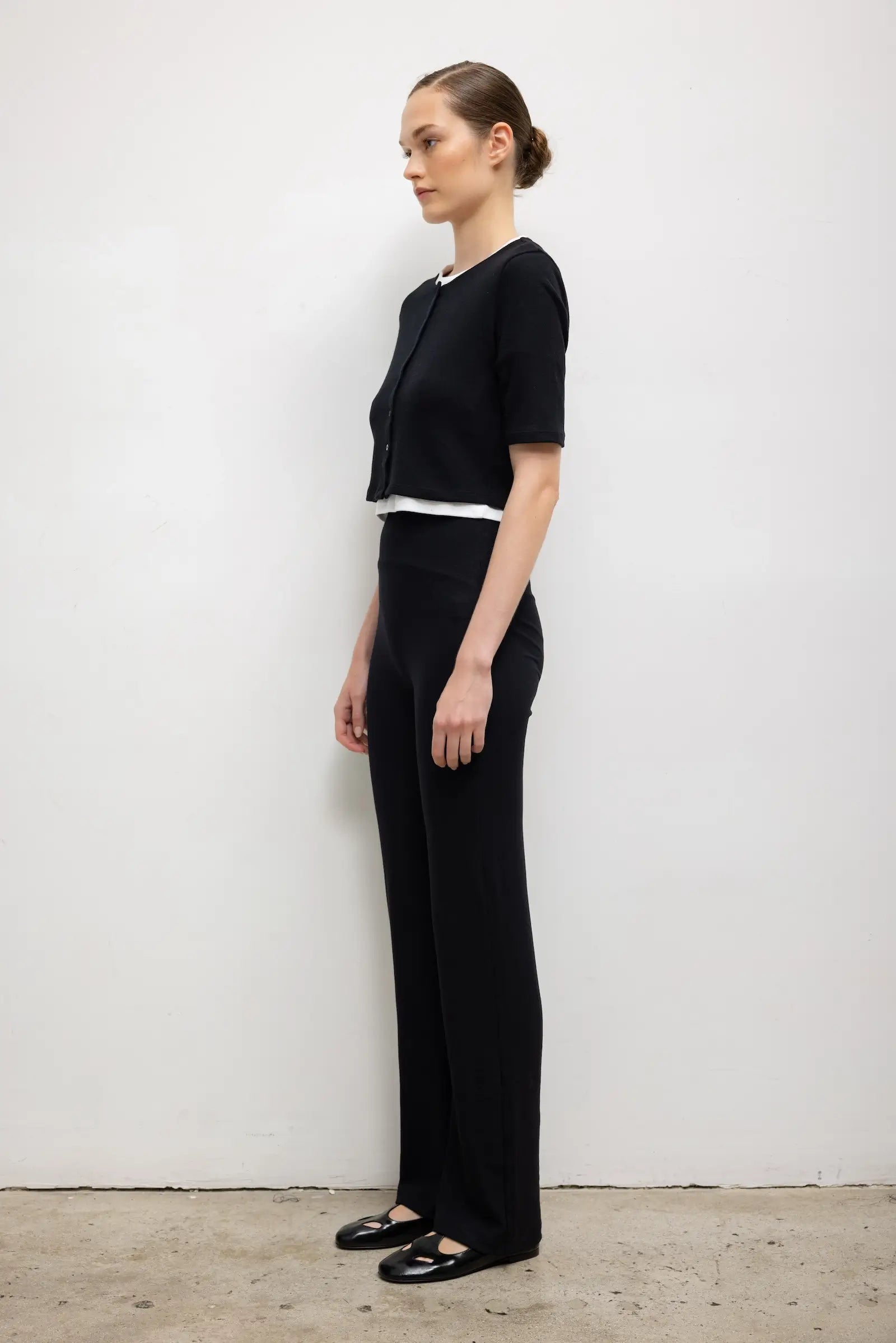Lauren High Waist Straight Leg Pant