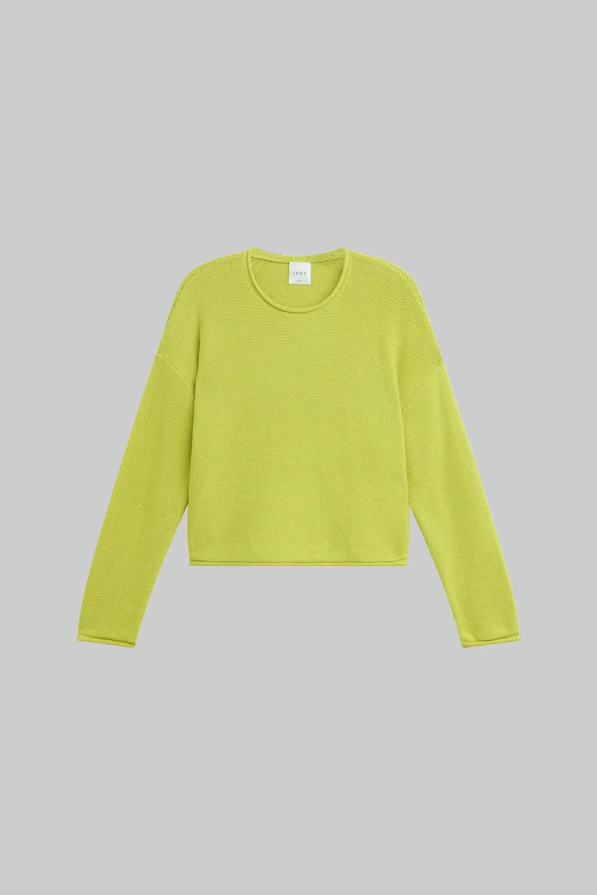Mae Crewneck - Chartreuse - Image 2