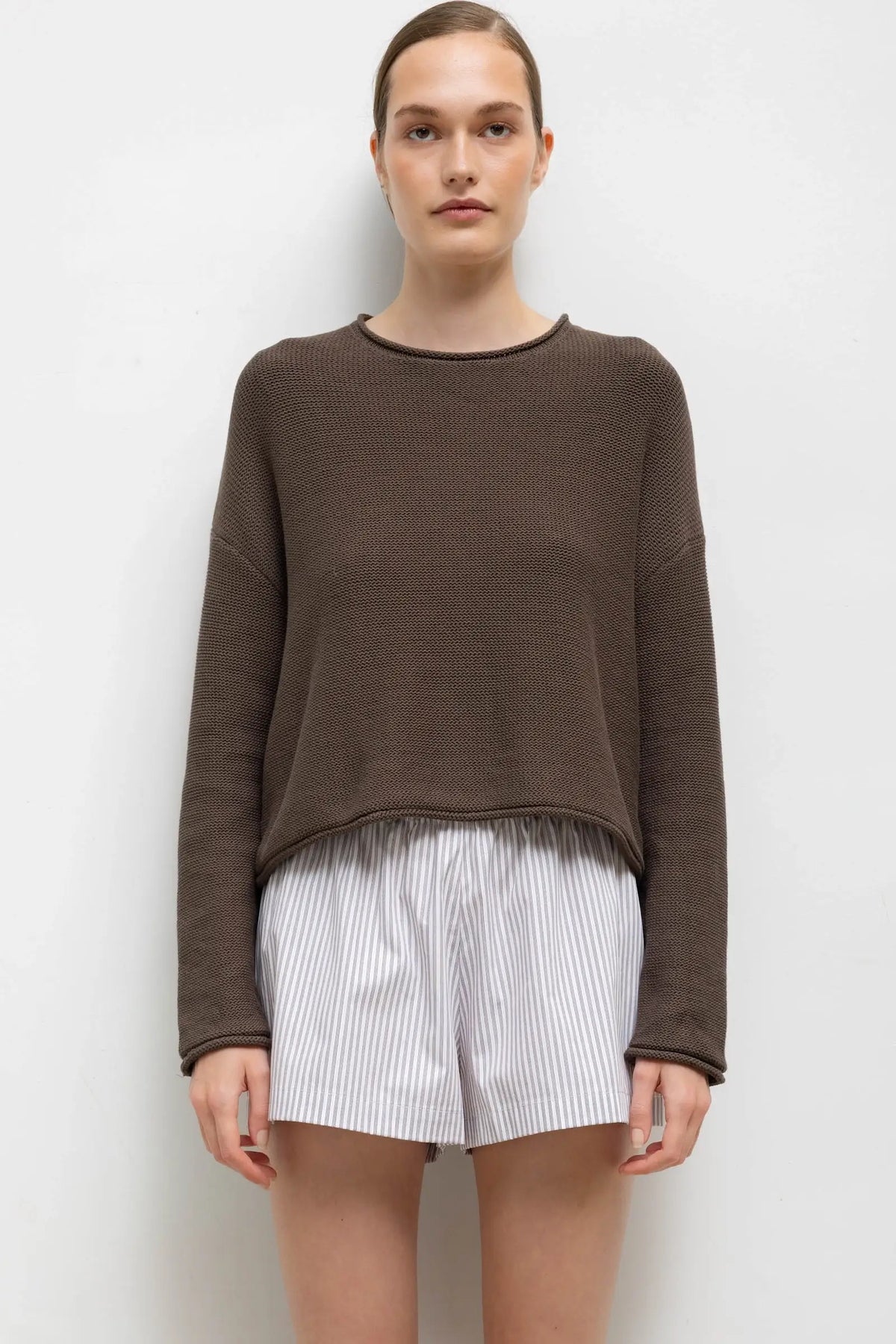 Mae Crewneck - Mink - Image 1