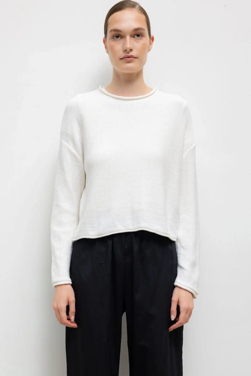 Mae Crewneck - Parchment - Image 1