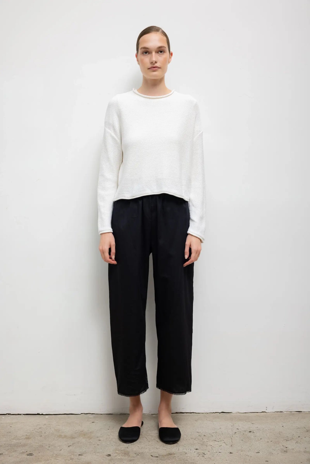 Mae Crewneck - Parchment - Image 3