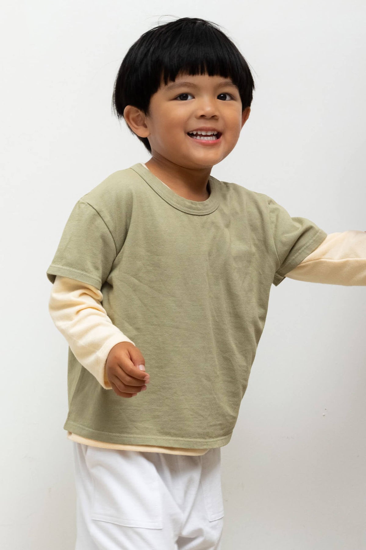 Margo Bebe Tee - Sage - Image 4