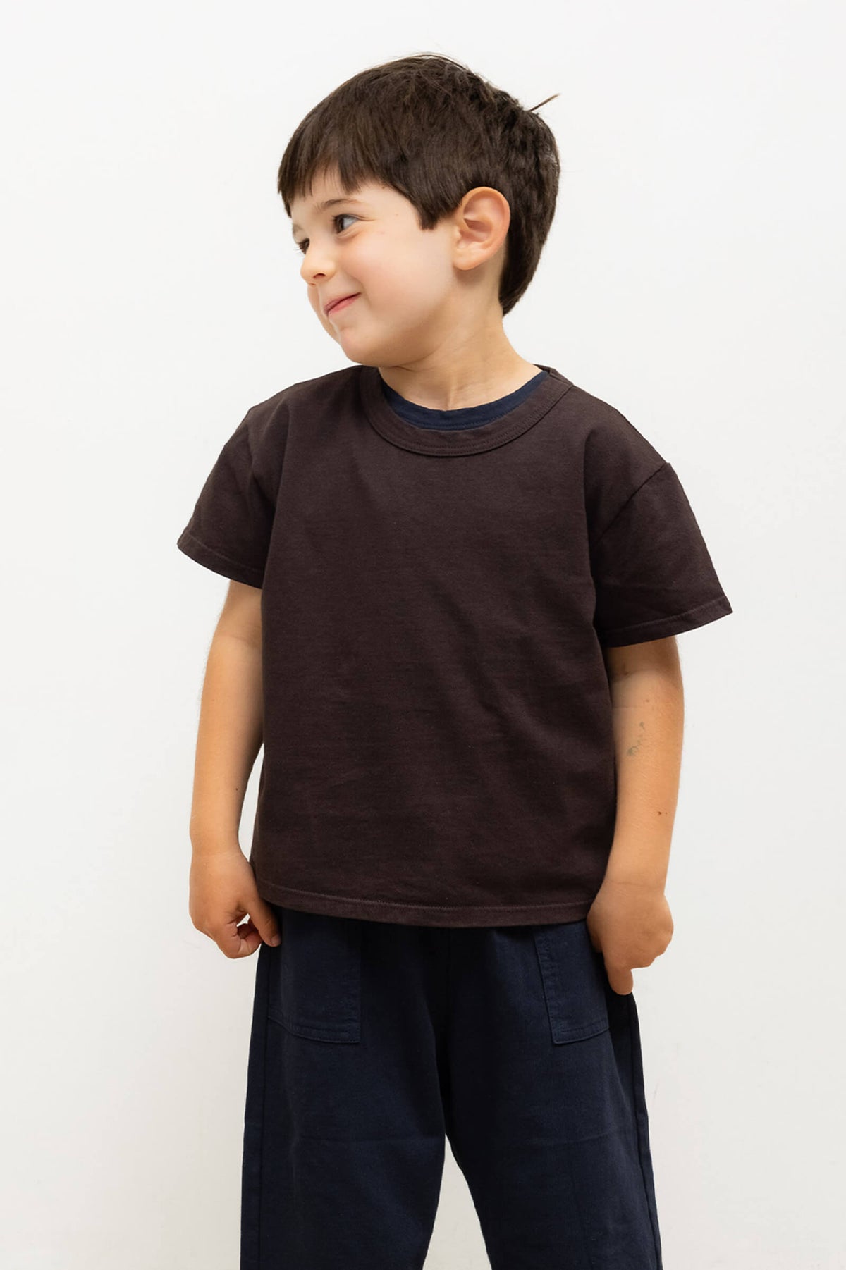 Margo Bebe Tee - Chocolate - Image 1