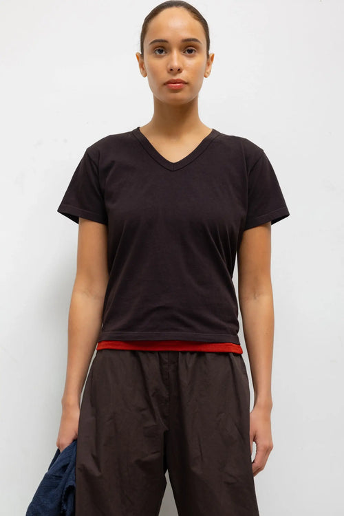 Margo V Neck - Chocolate - Image 1