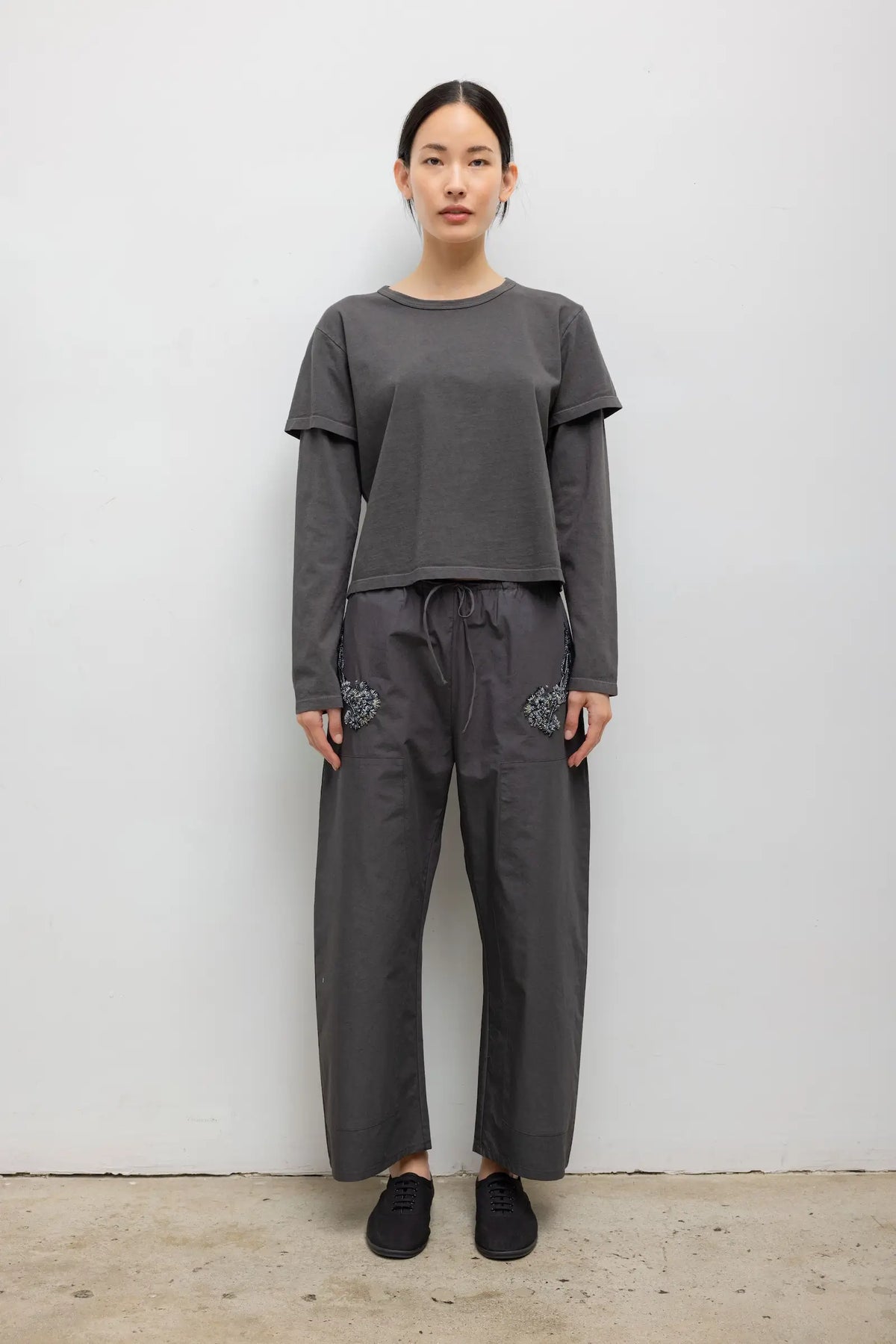 Margo Layered Long Sleeve - Slate - Image 3