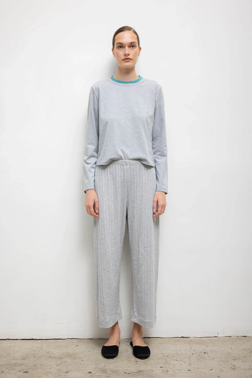 The Margo Long Sleeve - Heather Grey - Image 3