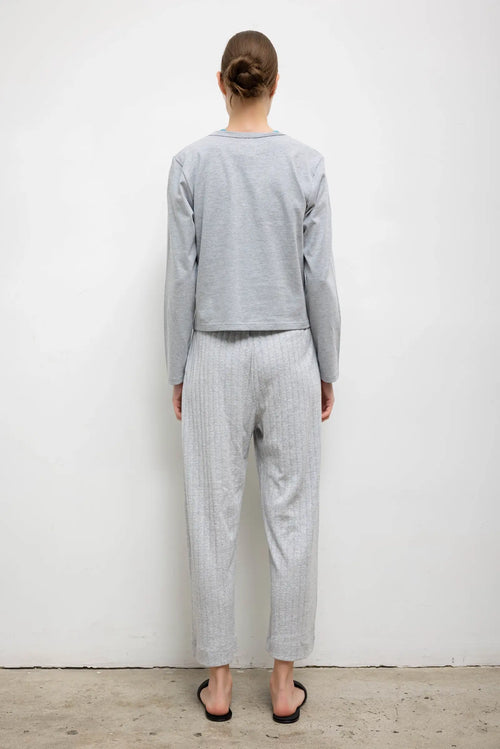 The Margo Long Sleeve - Heather Grey - Image 7