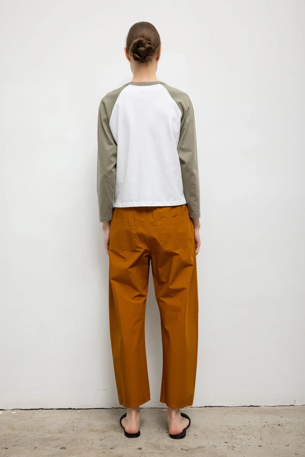 The Margo Long Sleeve Baseball Tee - White Cypress - Image 7