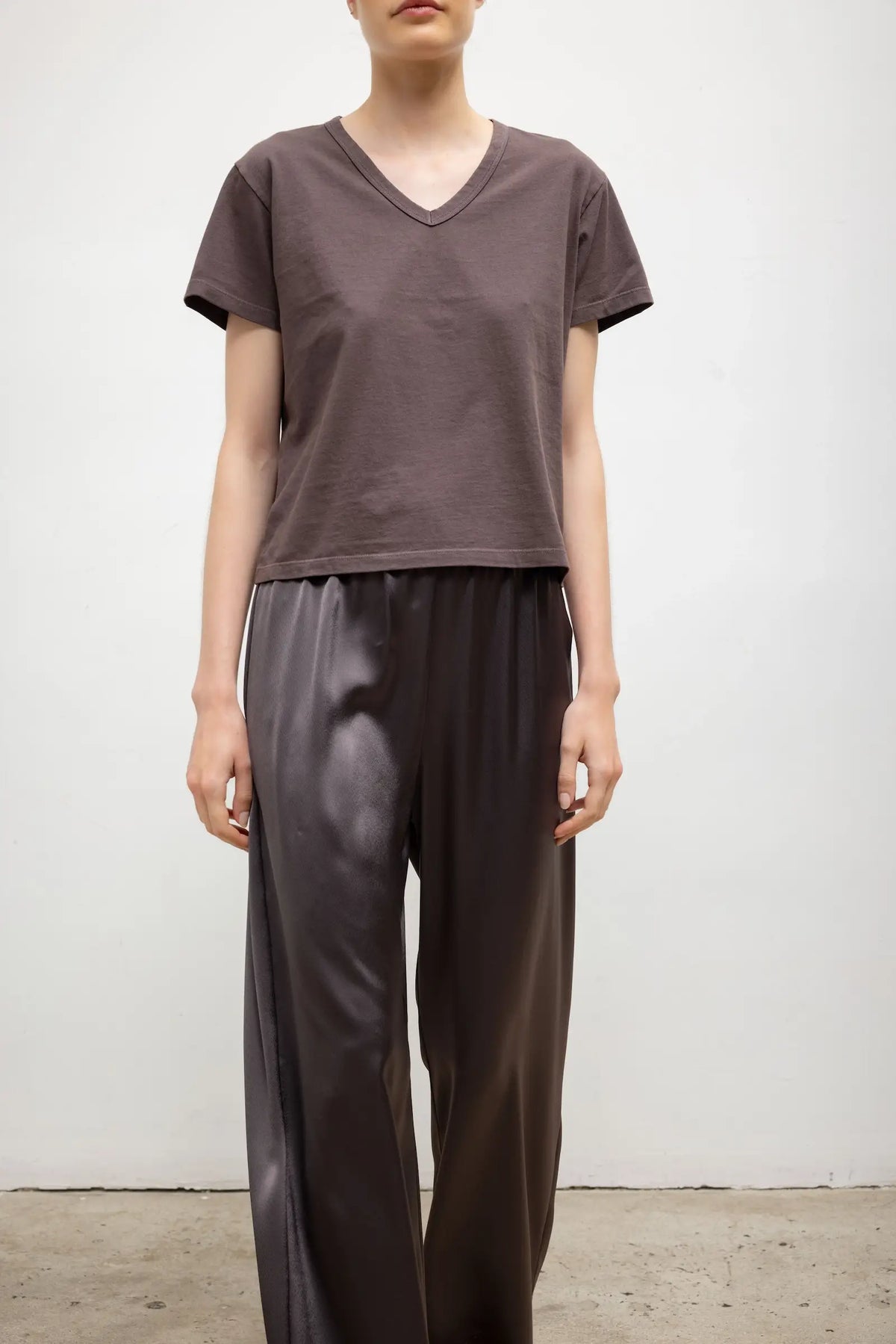 Margo V Neck - Gunmetal - Image 5