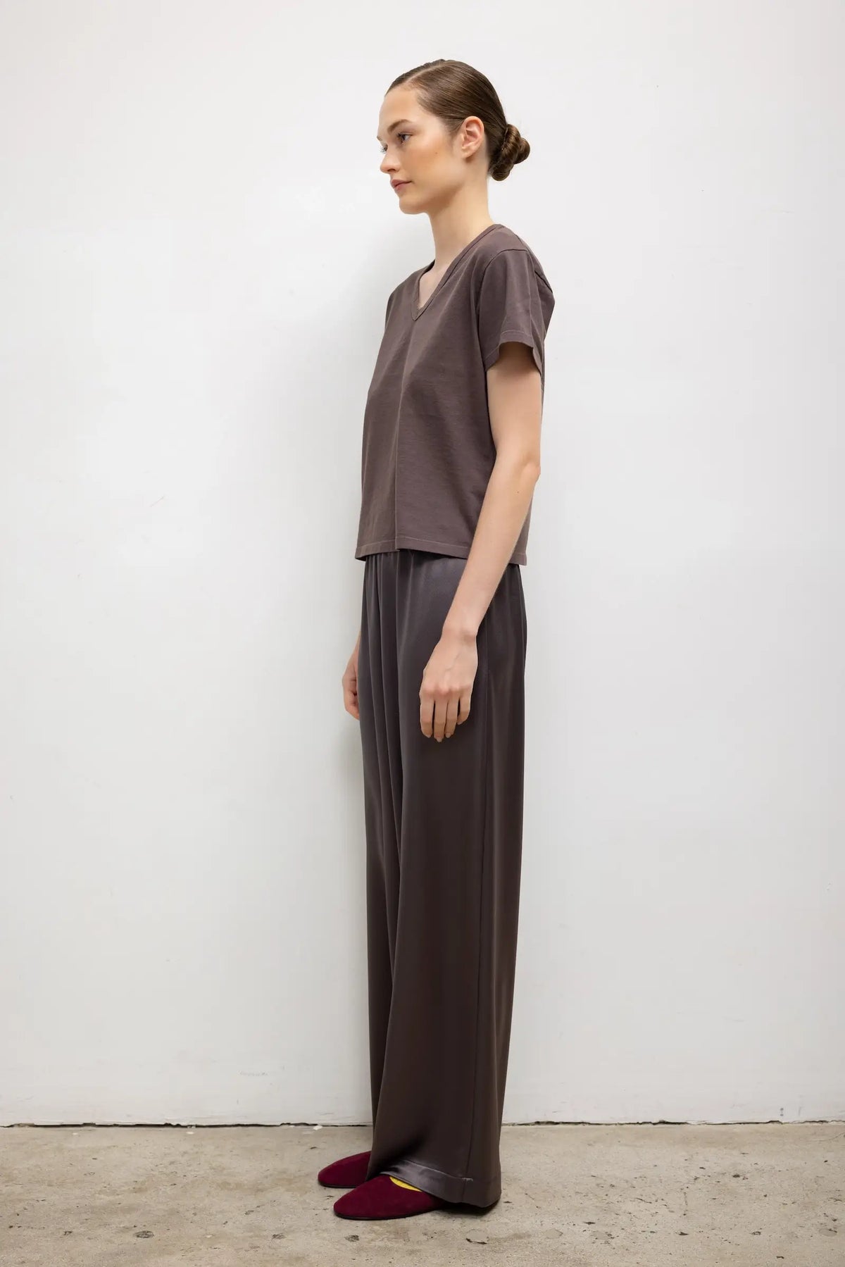 Margo V Neck - Gunmetal - Image 6