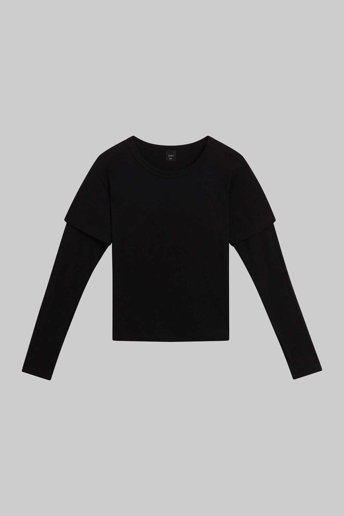 Margo Layered Long Sleeve - Black - Image 2