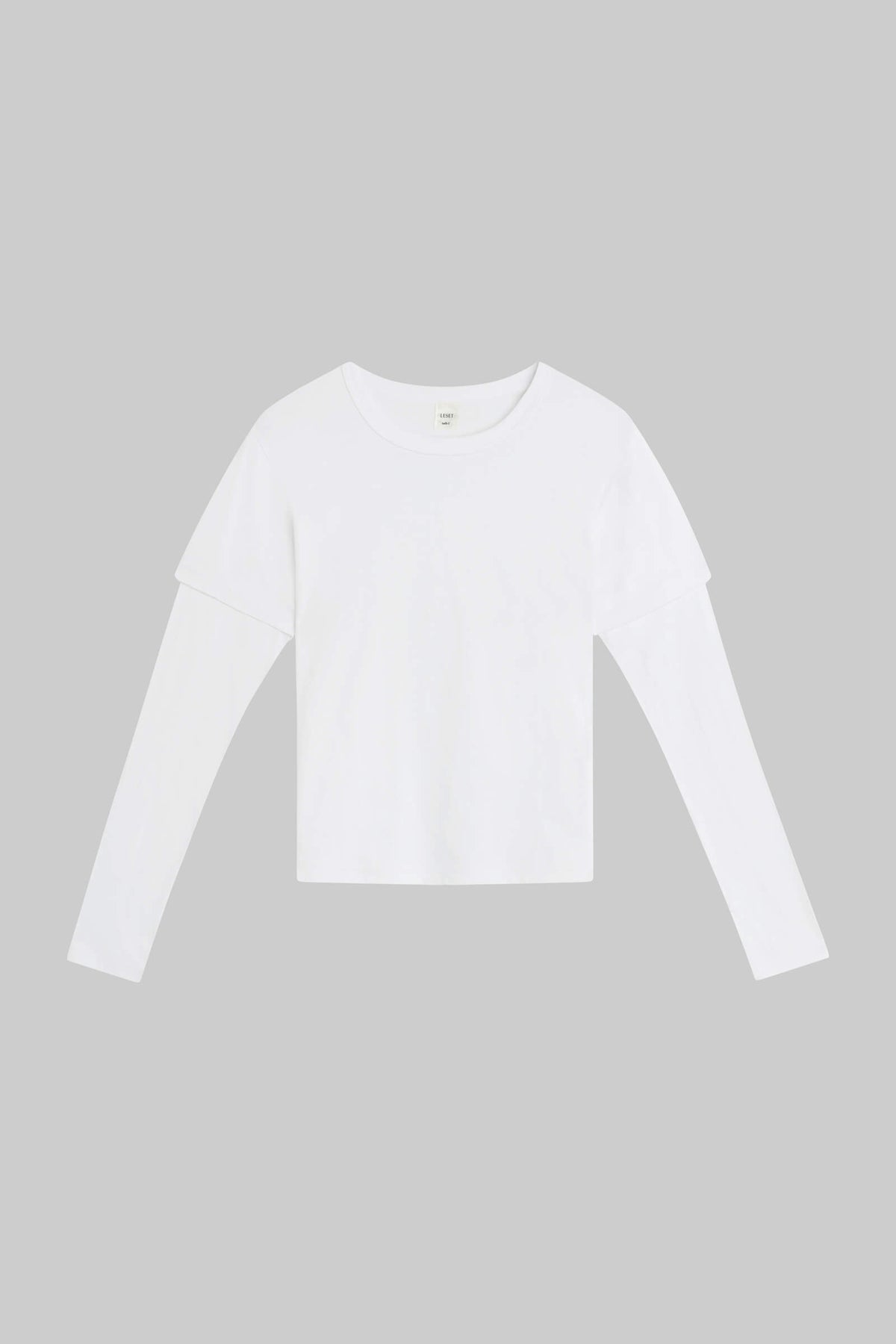 Margo Layered Long Sleeve - White - Image 2