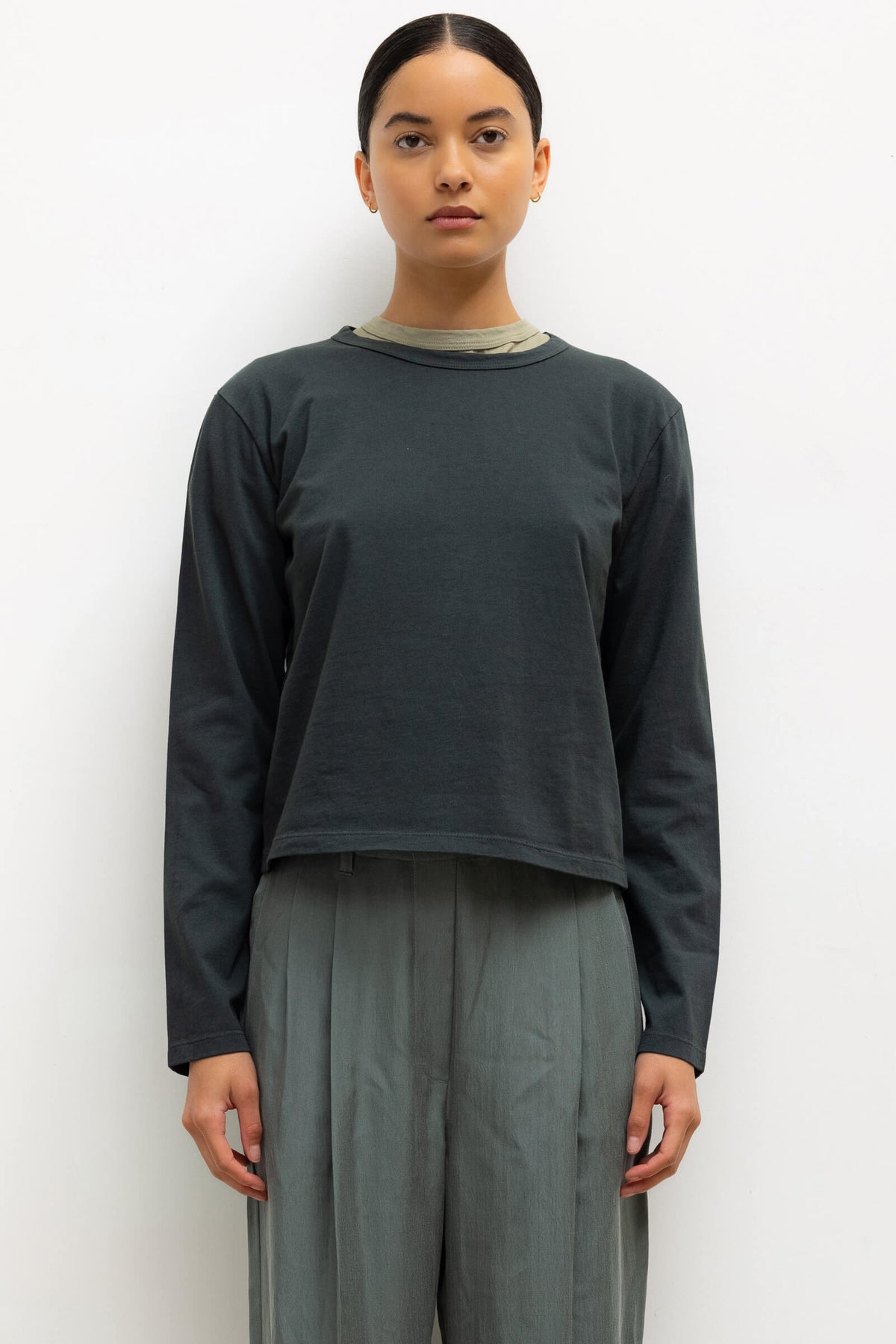 The Margo Long Sleeve - Forest - Image 1