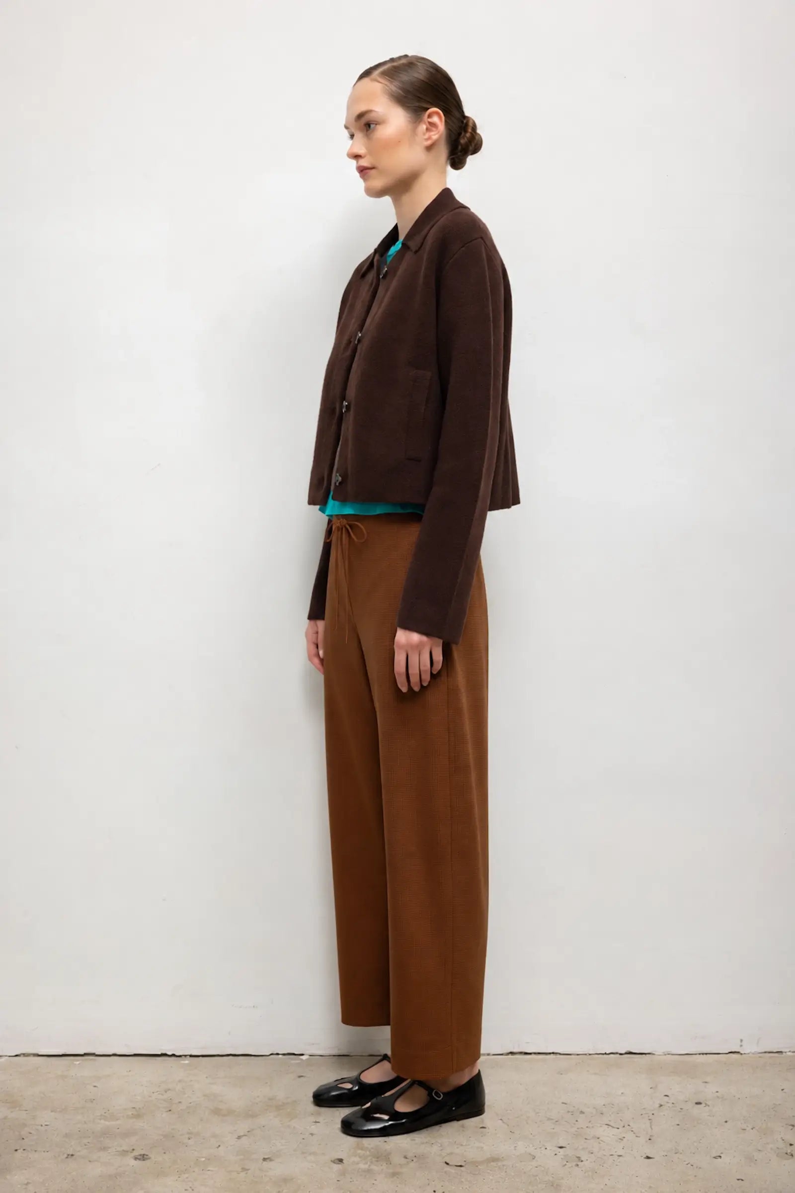 Maya Crop Drawstring Pant