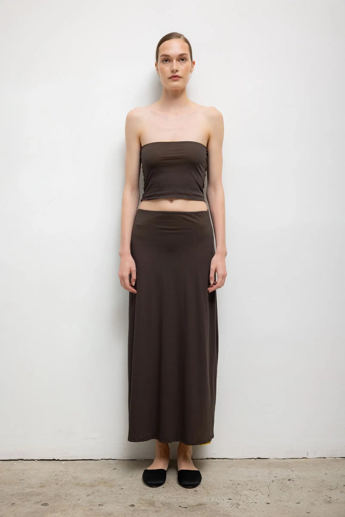 Milo Reversible Bandeau - Hickory Daffodil - Image 4