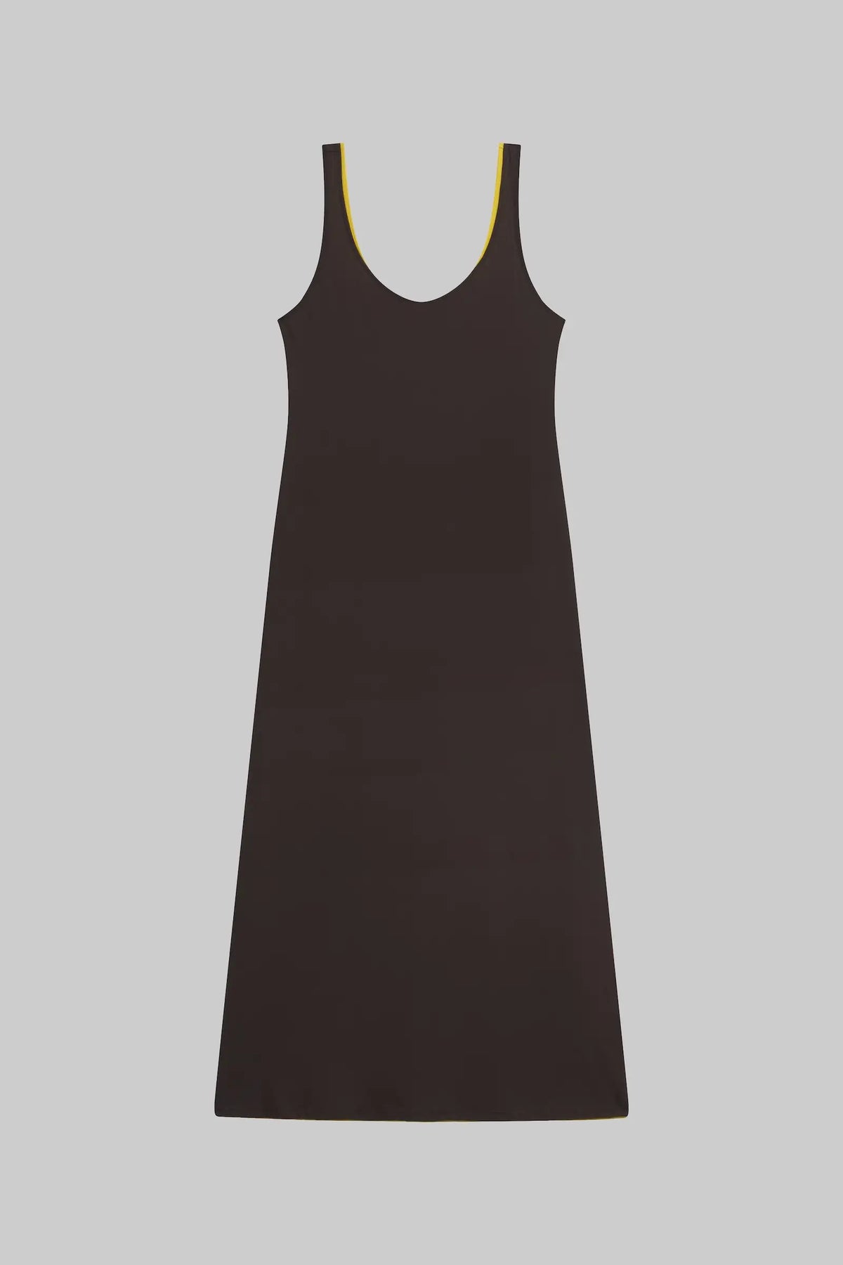 Milo Scoop Tank Dress - Hickory - Image 2