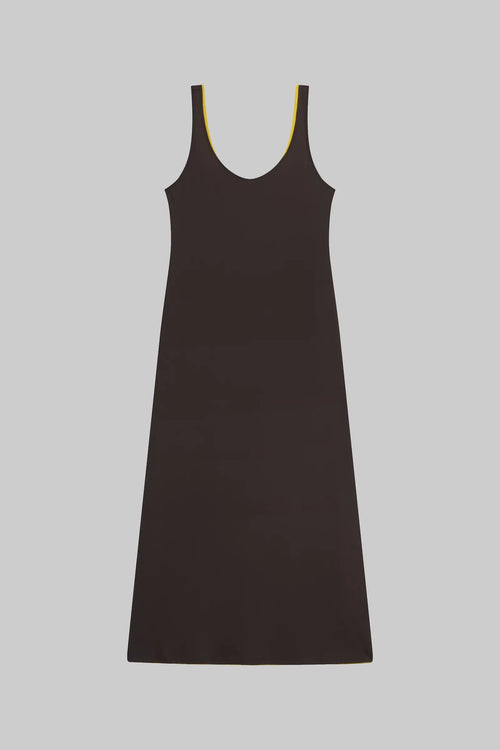 Milo Scoop Tank Dress - Hickory - Image 2