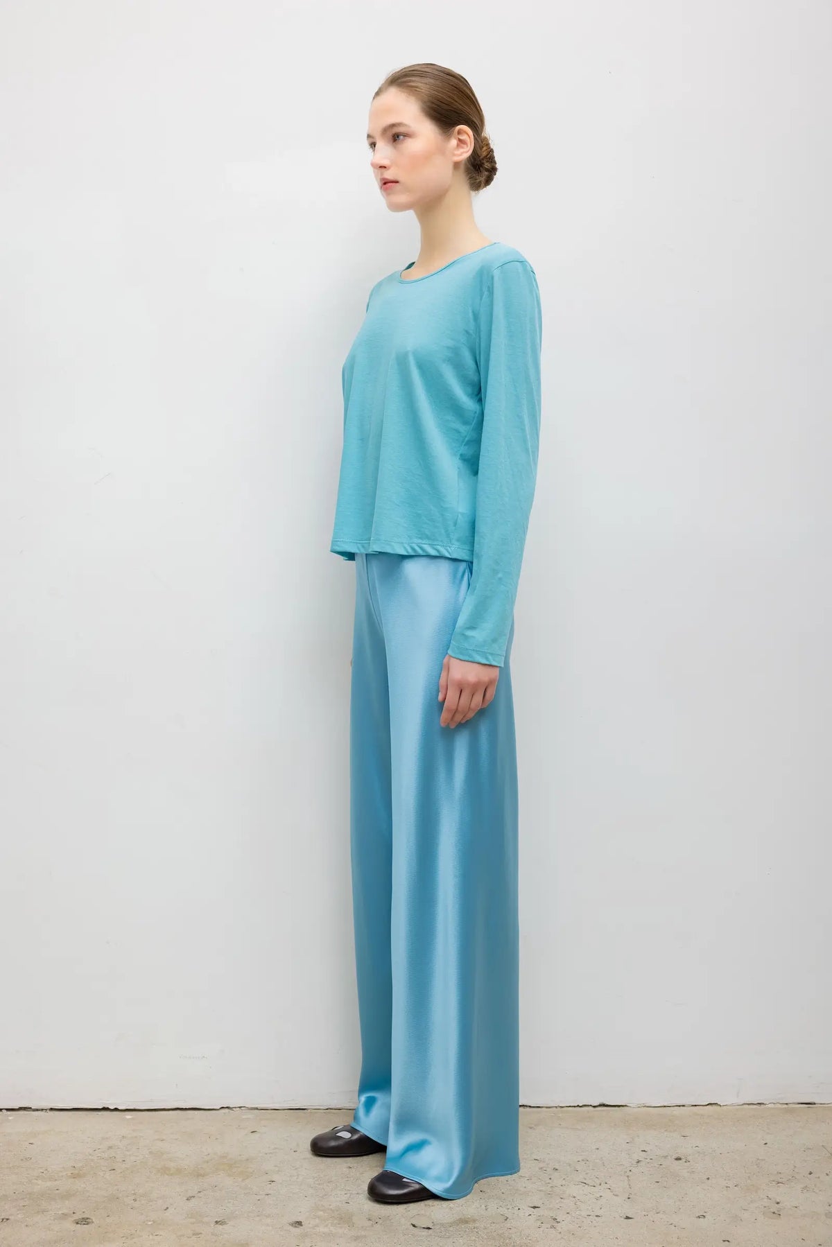 Milo Long Sleeve Tee - Skye - Image 4