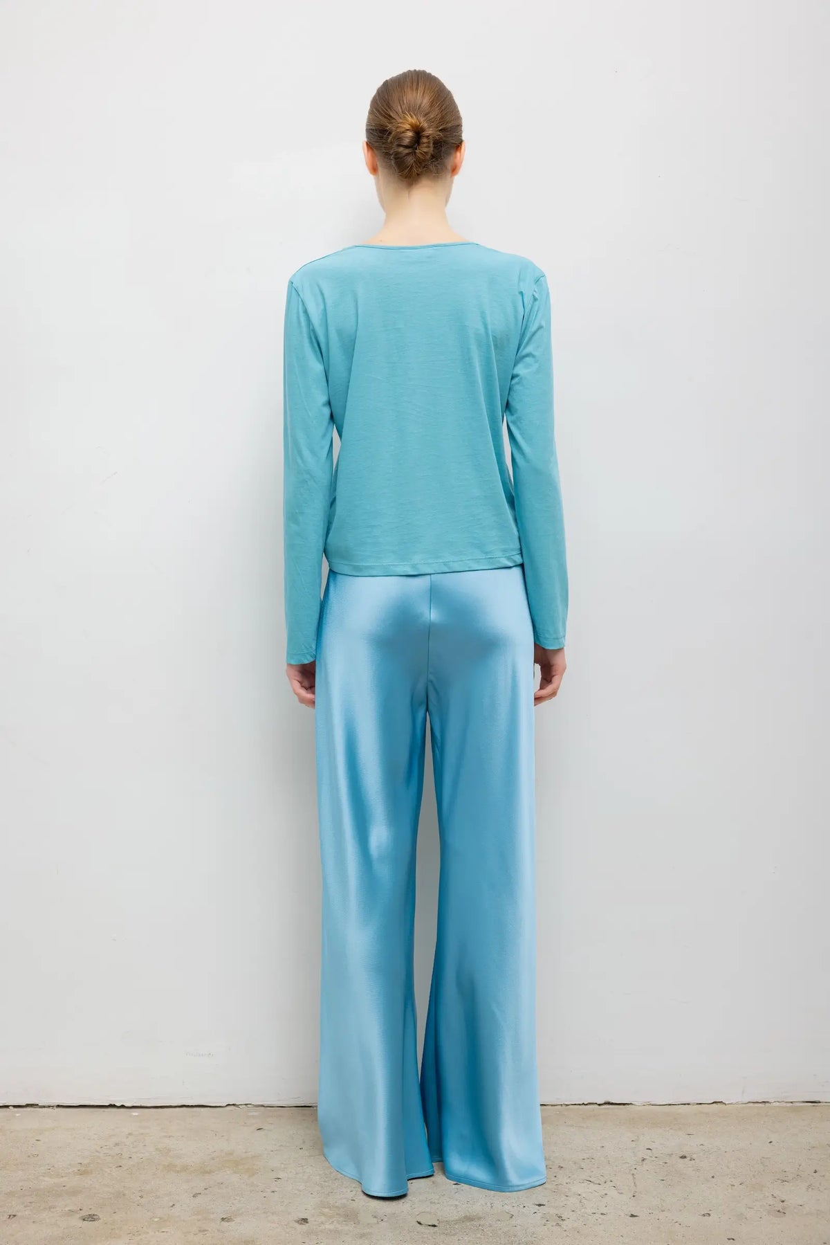 Milo Long Sleeve Tee - Skye - Image 5