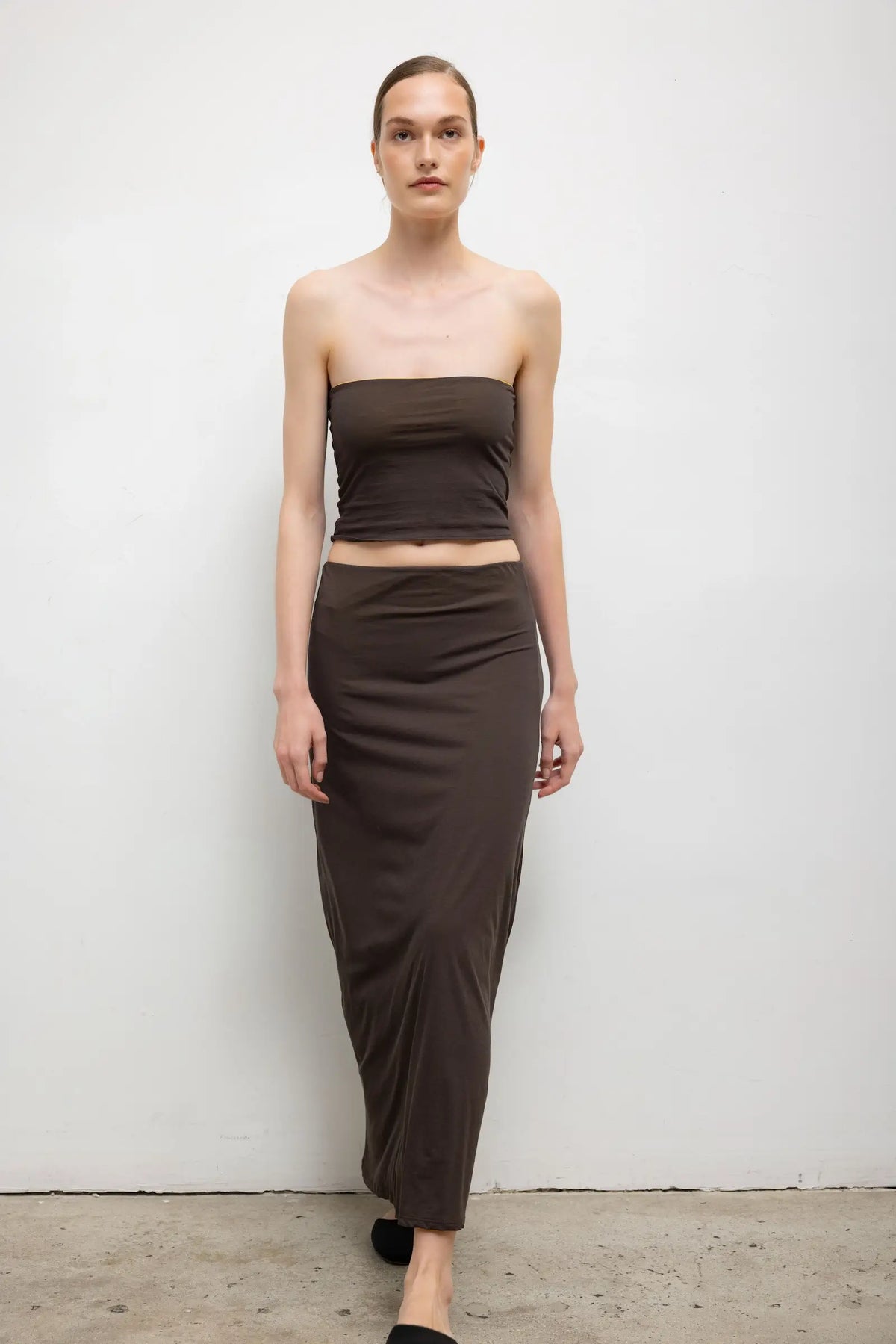 Milo Reversible Midi Skirt - Hickory Daffodil - Image 4