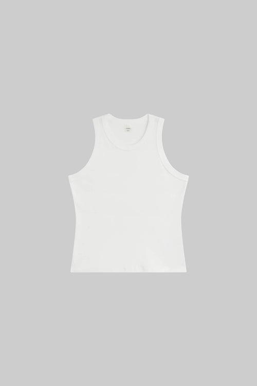 Nando High Neck Tank - White - Image 2