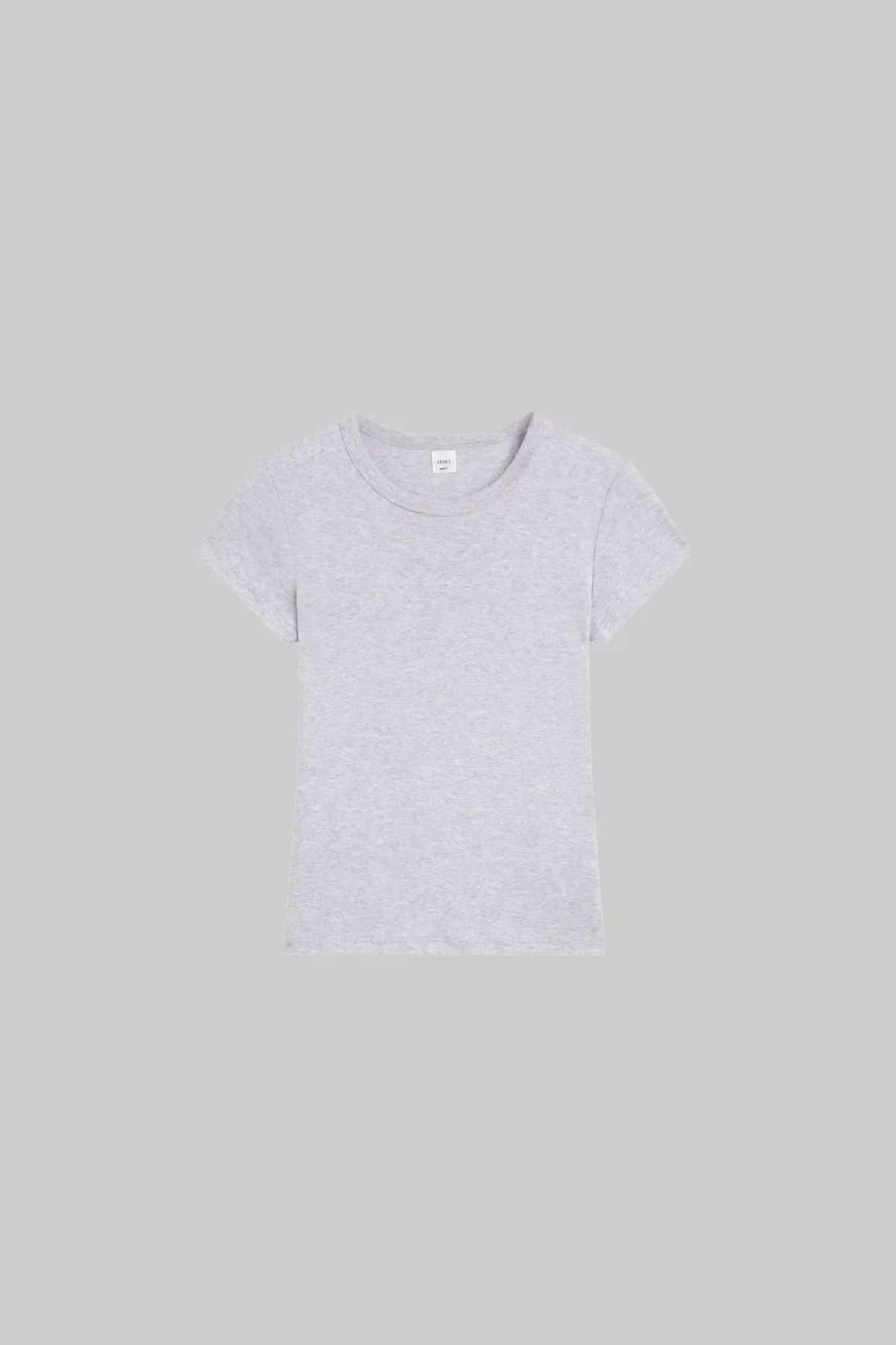 Nando Slim Fit Tee - Light Grey Melange - Image 2