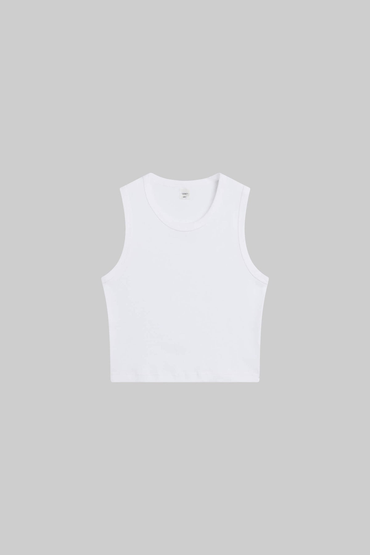Nando Sleeveless Crew - White - Image 2