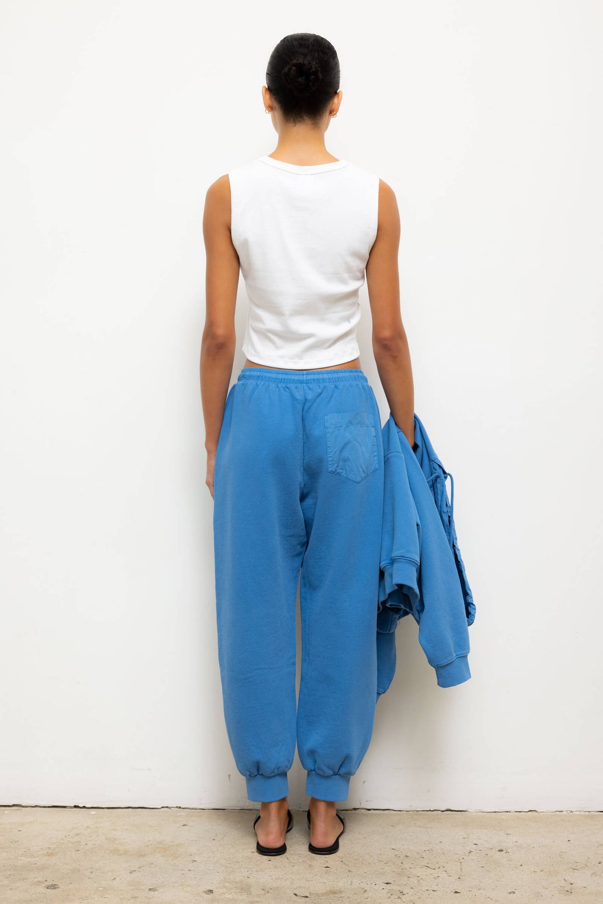 Nando Sleeveless Crew - White - Image 7