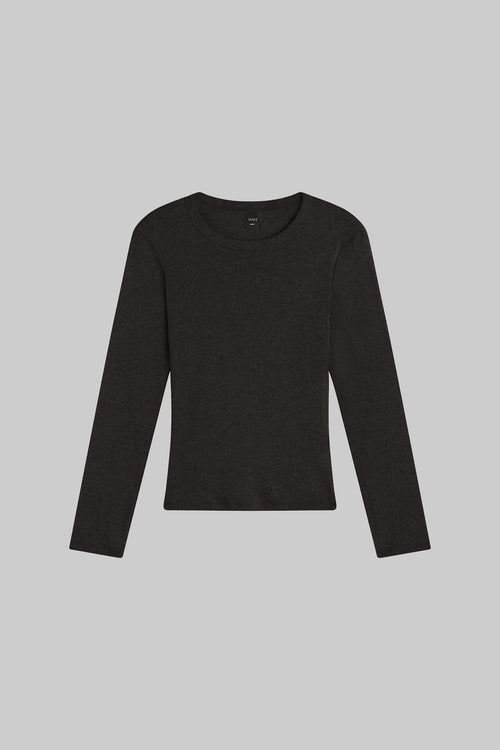 Nando Slim Fit Long Sleeve - Hickory Melange - Image 2