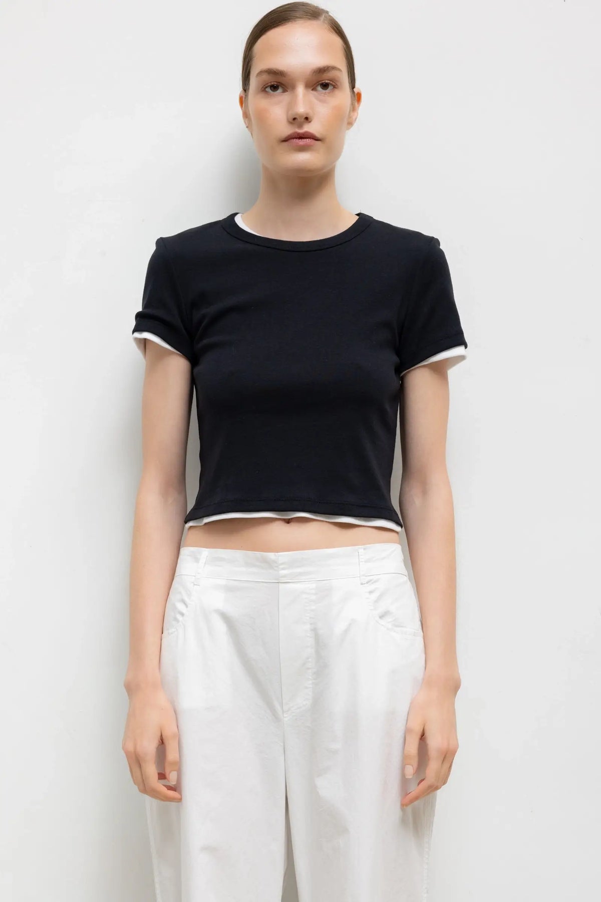 Nando Baby Tee - Black - Image 1