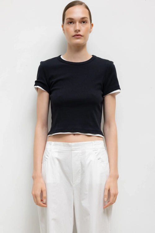 Nando Baby Tee - Black - Image 1