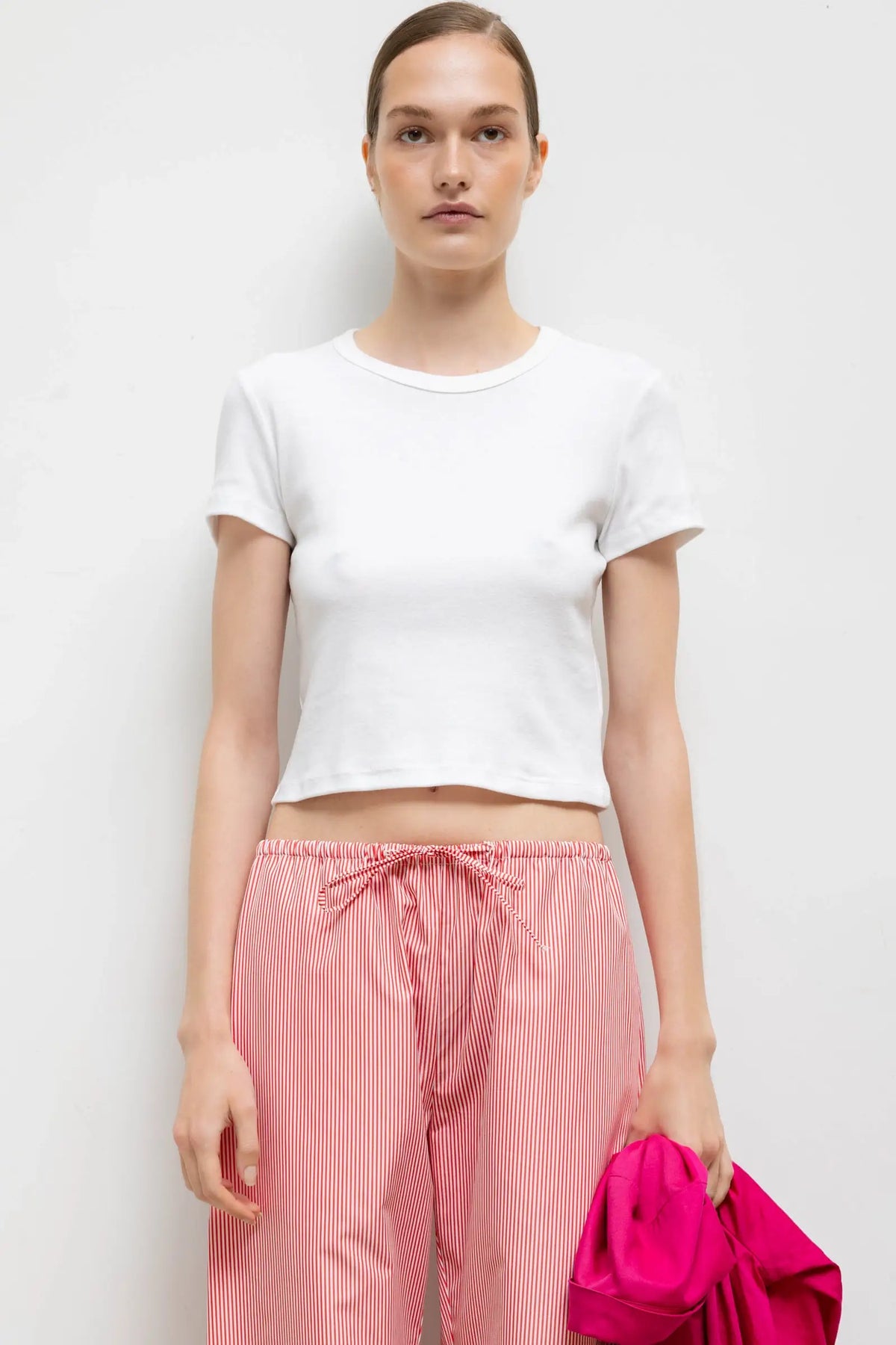 Nando Baby Tee - White - Image 1
