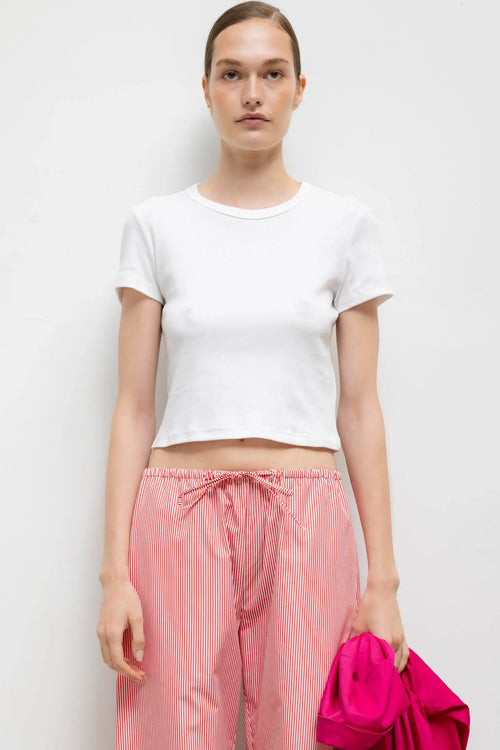 Nando Baby Tee - White - Image 1