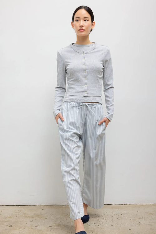 Nando Cardigan - Light Grey Melange - Image 4