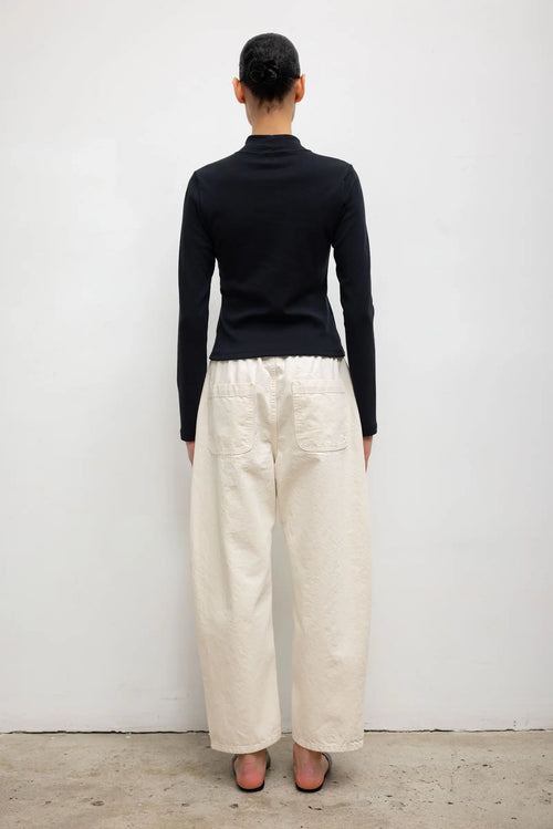 Nando Long Sleeve Mockneck - Black - Image 7