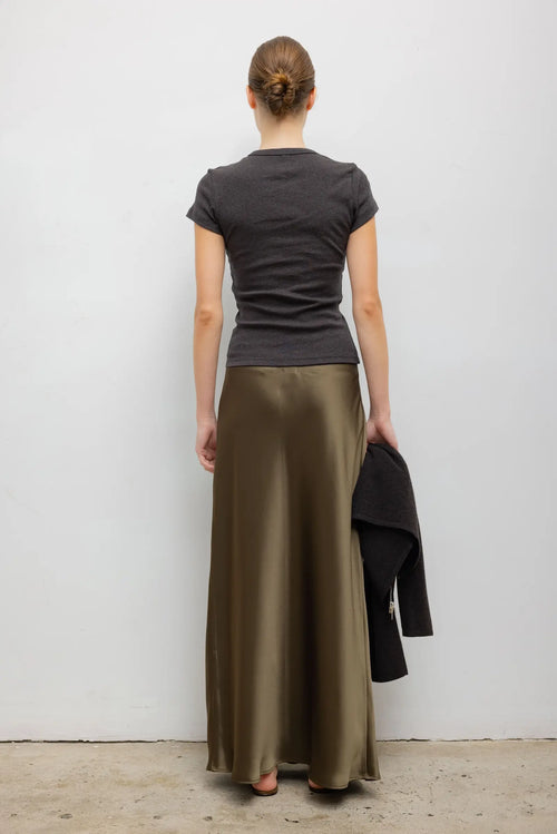 Nando Slim Fit Tee - Hickory Melange - Image 6