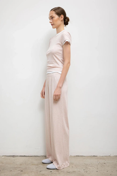 Nando Slim Fit Tee - Petal Melange - Image 6