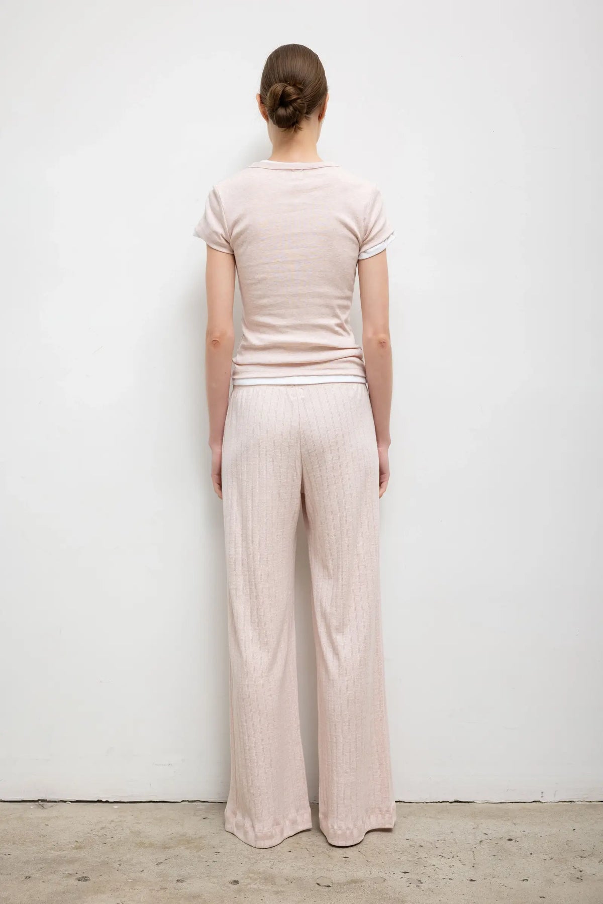 Nando Slim Fit Tee - Petal Melange - Image 7