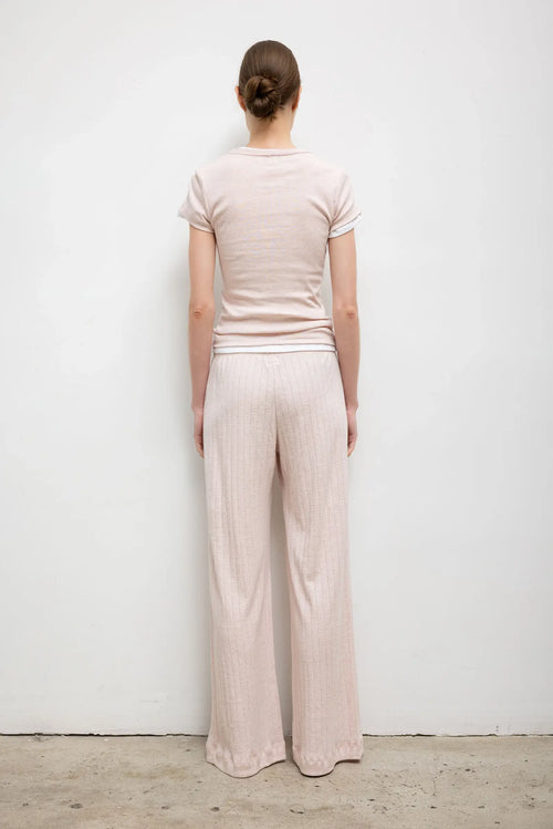 Nando Slim Fit Tee - Petal Melange - Image 7