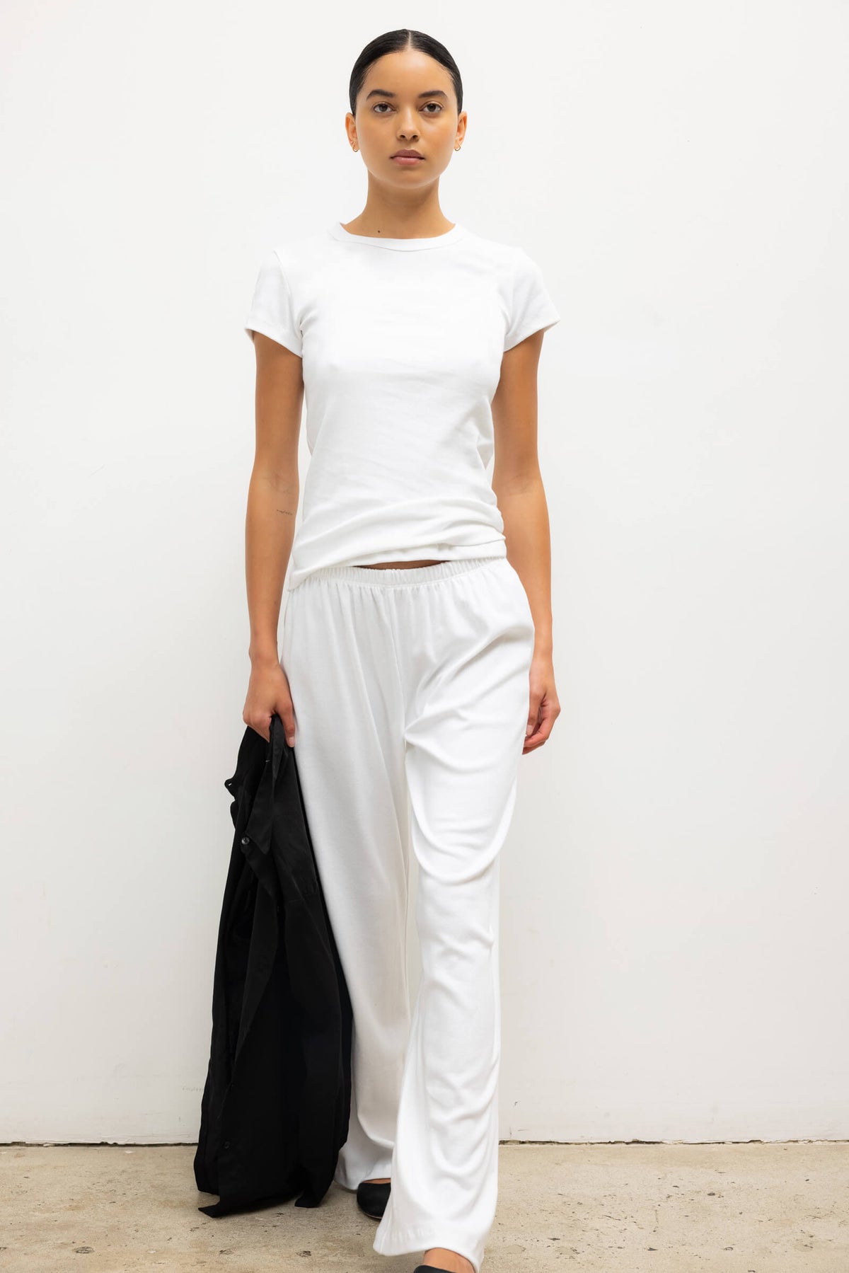 Nando Lounge Pant - White - Image 3